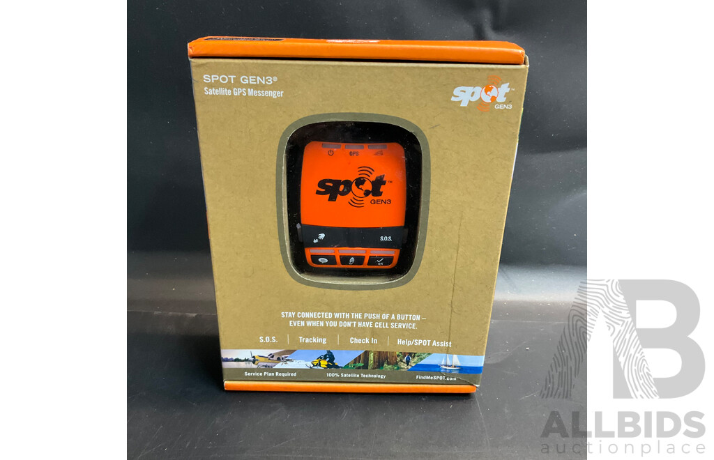 Spot Gen3 Satellite GPS Messenger