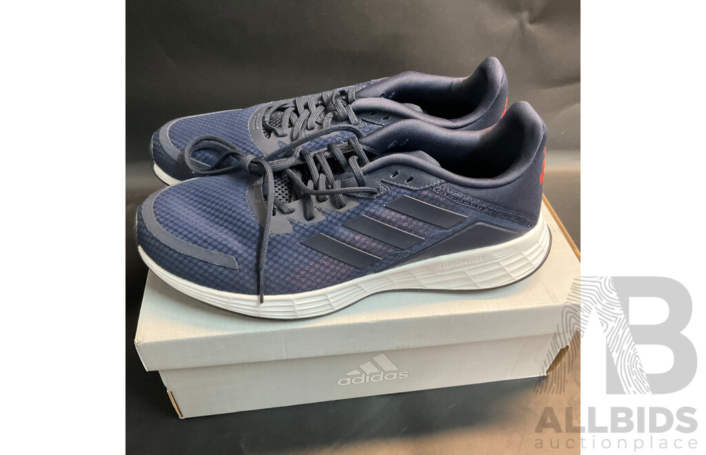 Adidas Duramo Navy Shoes Size US10 & Puma Black Sneaker Size US10.5 - Lot of 2