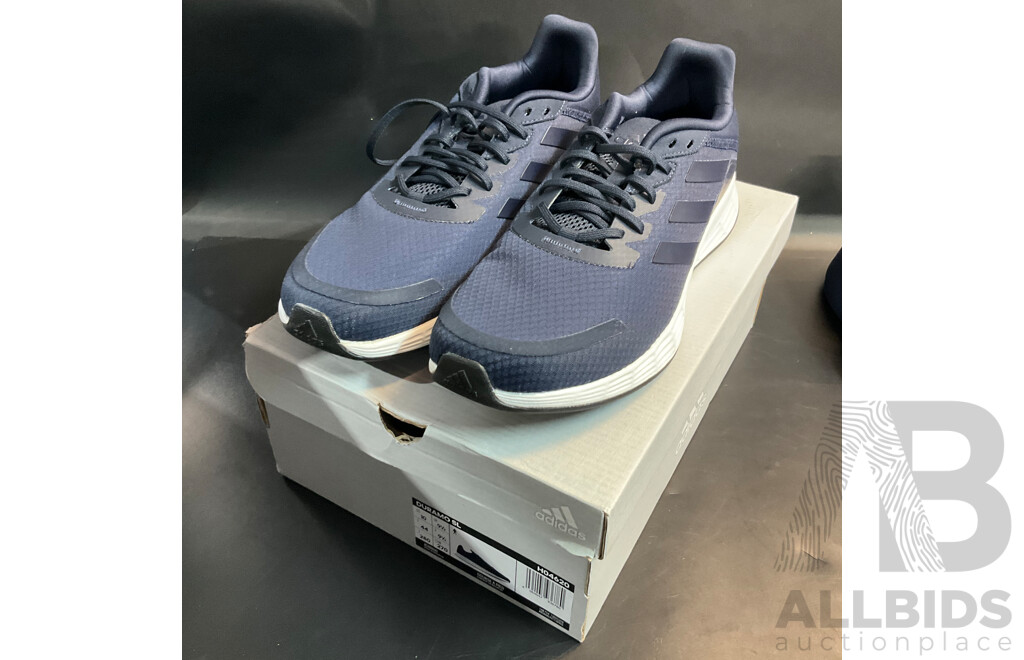 Adidas Duramo Navy Shoes & Puma Navy Sneaker - Size US10 - Lot of 2