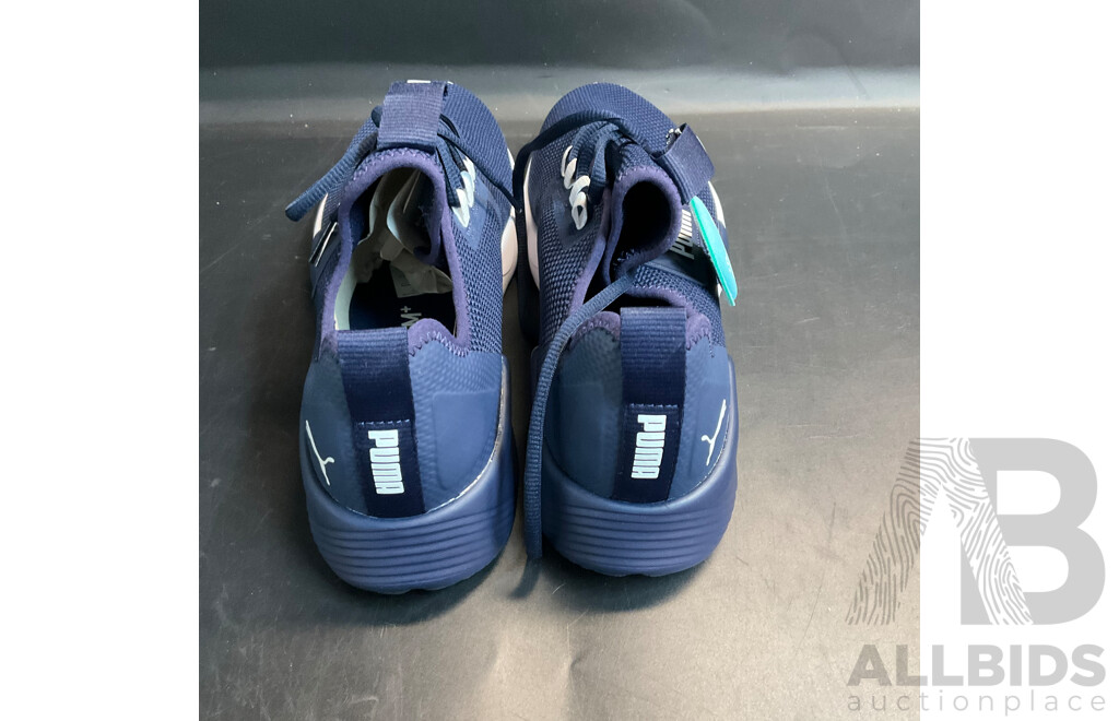 Adidas Duramo Navy Shoes & Puma Navy Sneaker - Size US10 - Lot of 2