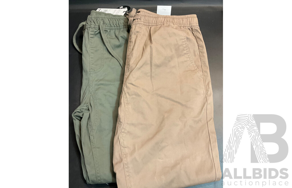 Lacoste, Kenji, Levis Assorted Men's T-Shirts, Pants, and Hats - Lot of 6