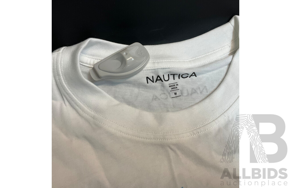 Nautica T-shirt Size M & Kenji Trunks Size S & Under Armour, Ben Sherman Hats - Lot of 5