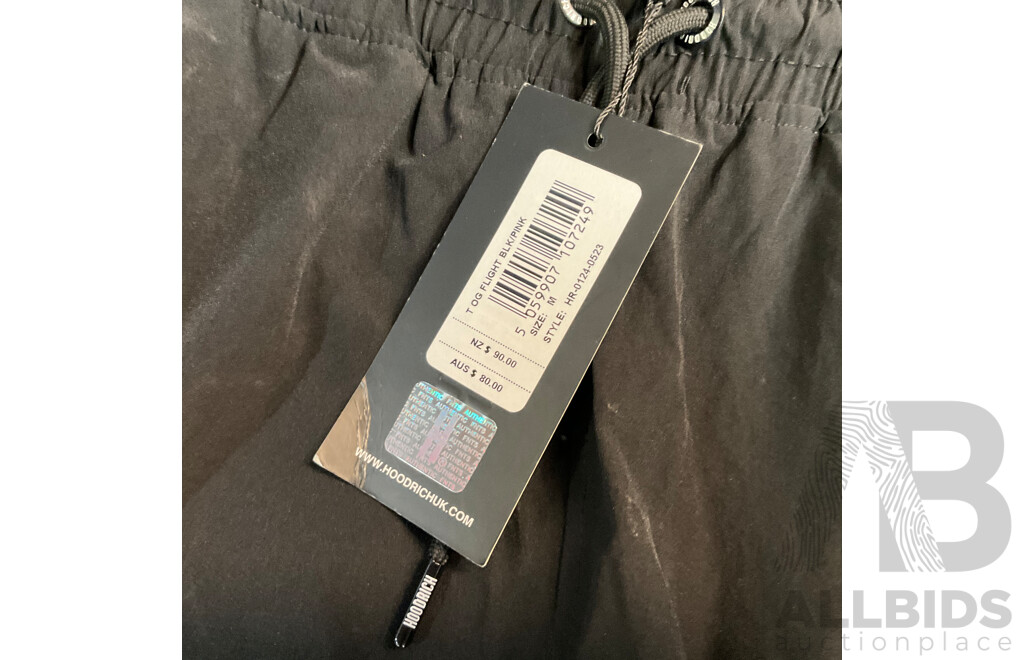 Nanfeng Block Jacket Size M & Hood Rich Shorts Size M & Henleys Black Pants Size 34 - Lot of 3