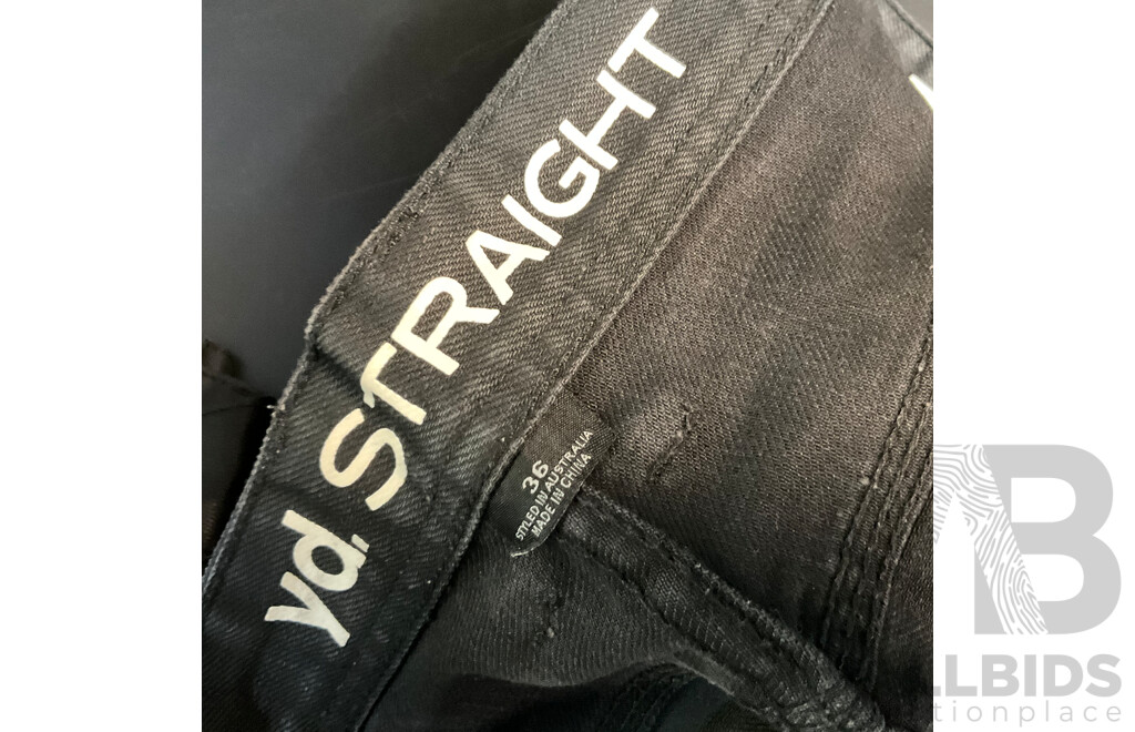 Assorted Connor, YD , Indistre Men's Long Pants - Size 36 & 38 -  Lot of 7