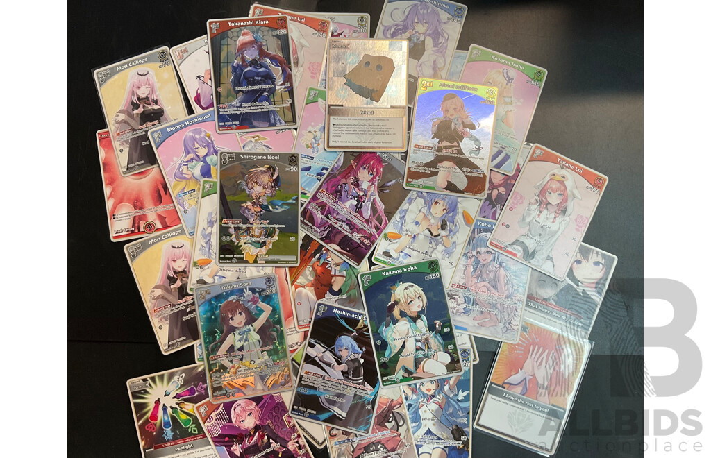 Hololive Card Game Trading Cards - Lot of 38