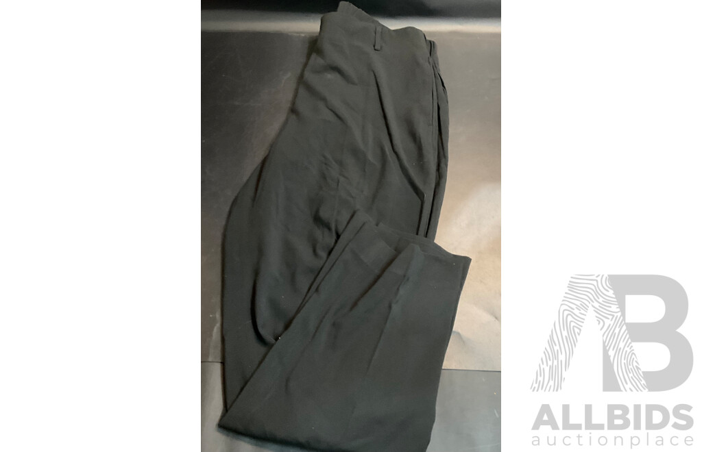 Tommy Hilfiger Rose T-Shirt Size L & Ladies 3/4-Sleeve Shirt White & Long-Black Pants Sizes 12 & 14 - Lot of 5