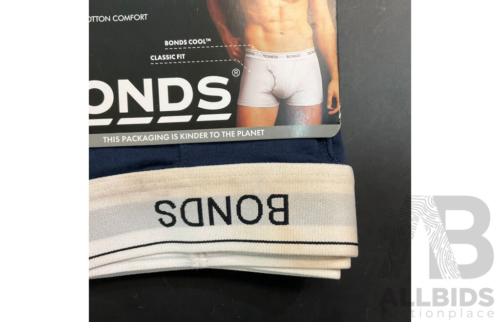 Tommy Hilfiger Blue Polo Shirt Size L & Bonds Trunk Size L X2