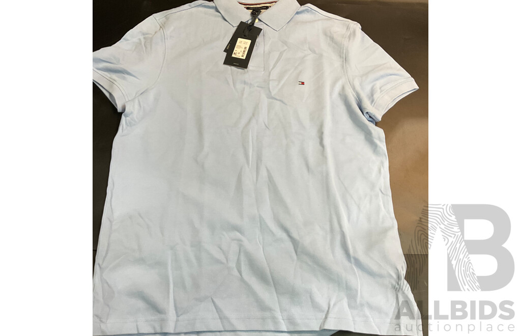 Tommy Hilfiger Blue Polo Shirt Size L & Bonds Trunk Size L X2