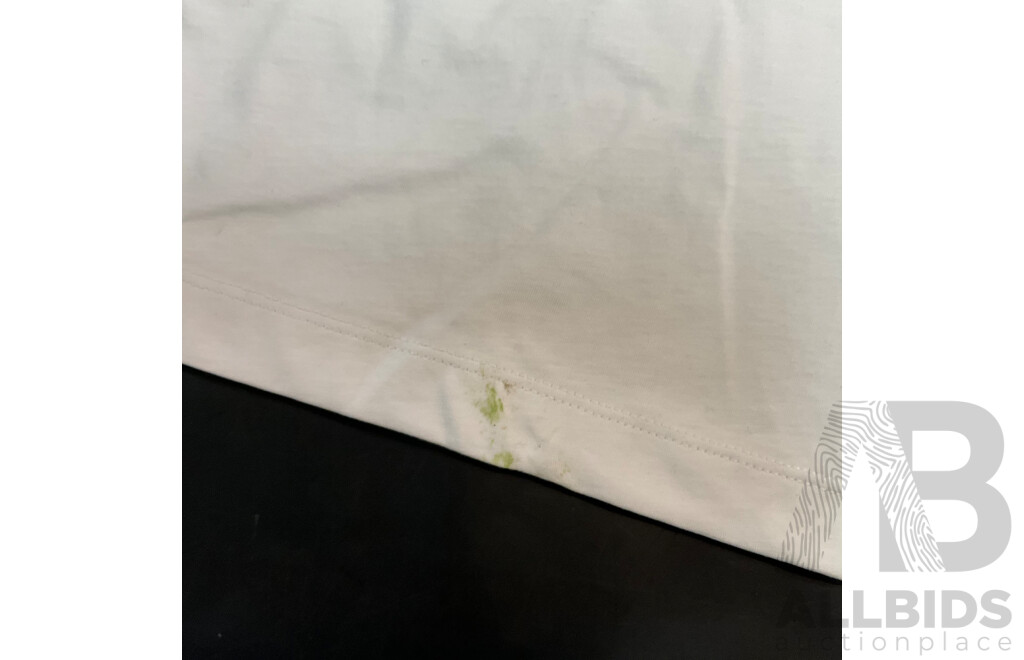 Emporio Armani  Men's Train Logo Seriers T-Shirt  - Size M - Lot of 2