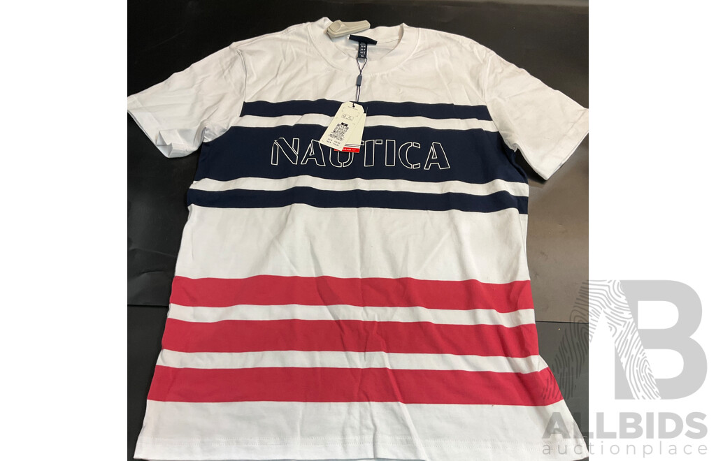 Nautica T-Shirt & Swim Shorts - Size M - Lot of 3