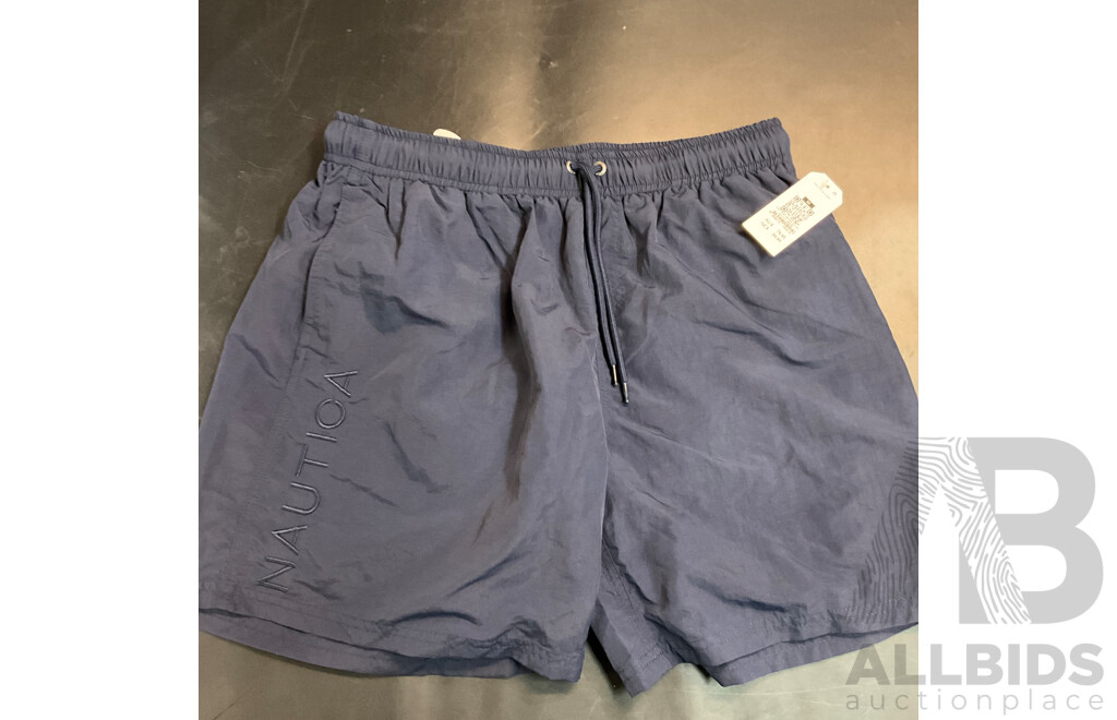Nautica T-Shirt & Swim Shorts - Size M - Lot of 3