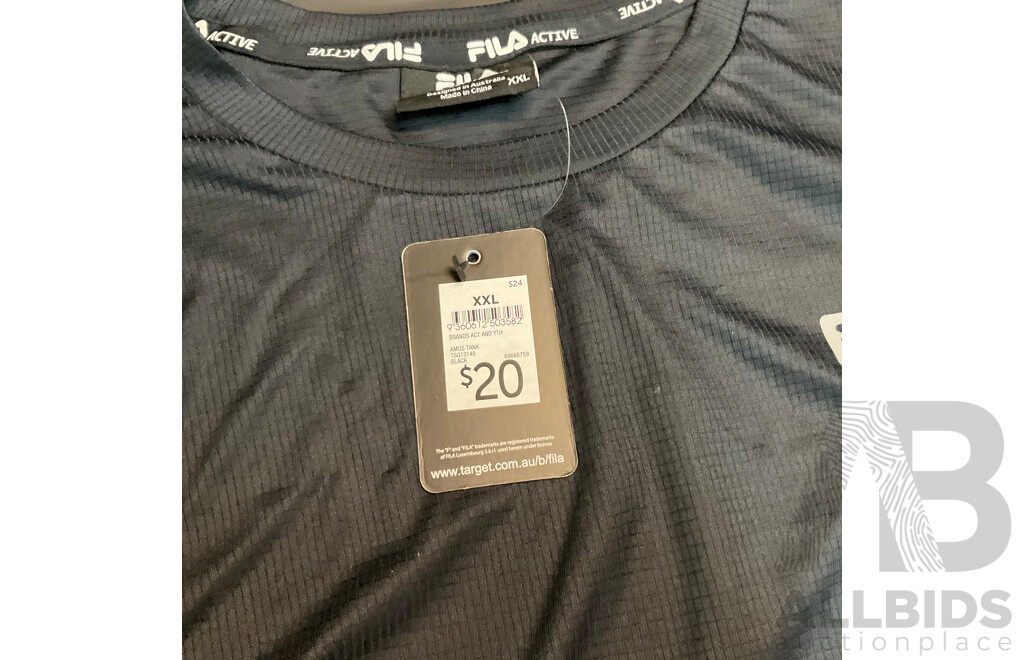 Under Armour Long Pants and Assorted Men's Apparel Size M, L, XXL - Lot of 9