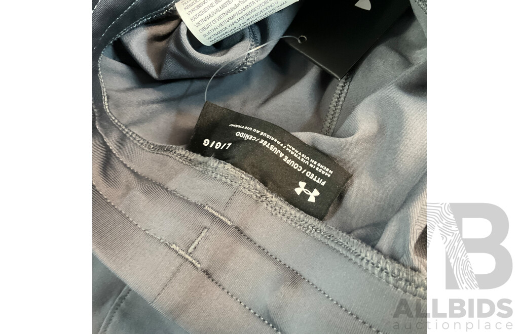 Under Armour Long Pants and Assorted Men's Apparel Size M, L, XXL - Lot of 9