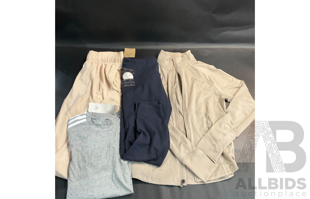 Under Armour, Lornajane, Adidas, Nike Women's Size M Apparel - Lot of 4