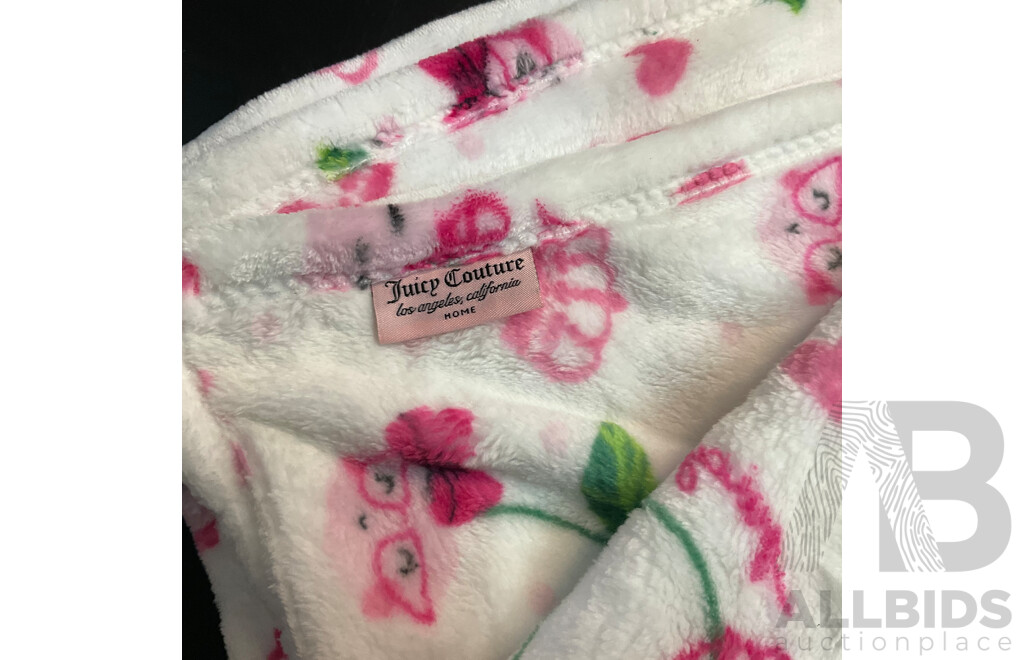 Juicy Couture Tops, Underwear & Throw – Sizes S & M
