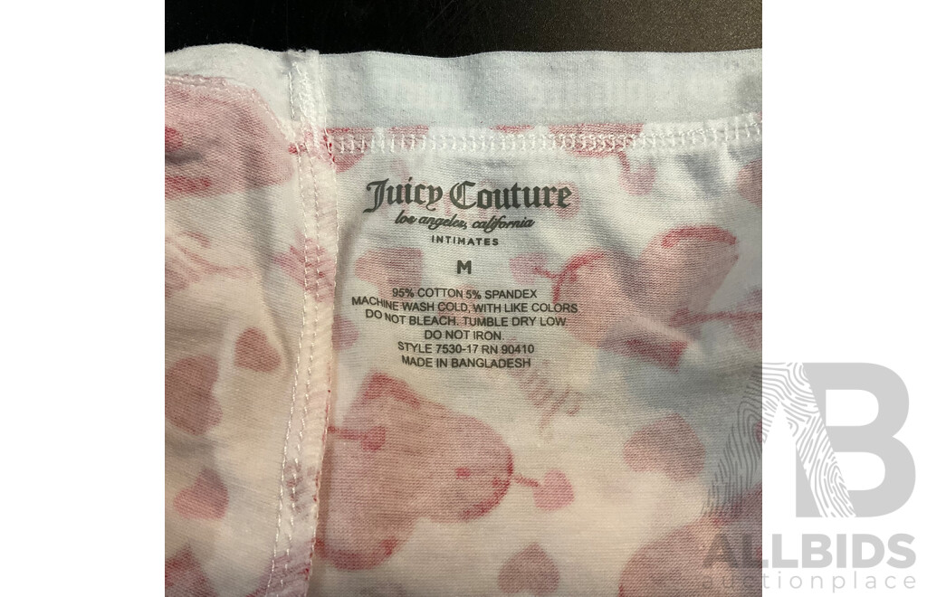 Juicy Couture Tops, Underwear & Throw – Sizes S & M