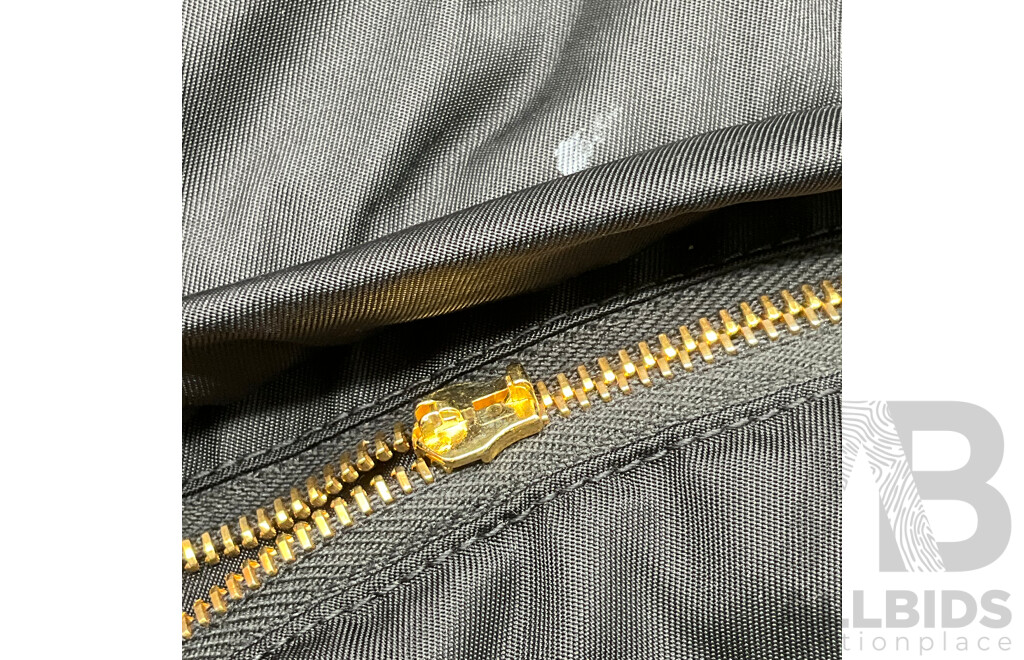 Re-Nylon Hooded Vest Branded PRADA