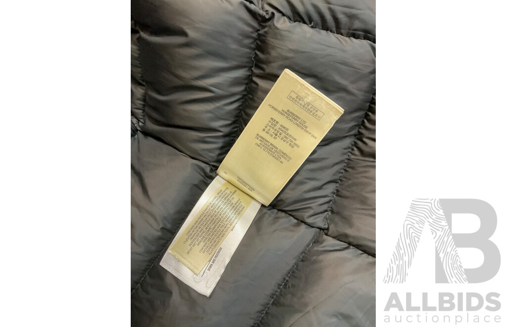 Hooded Anorak Jacket Coat Parka Branded BURBERRY