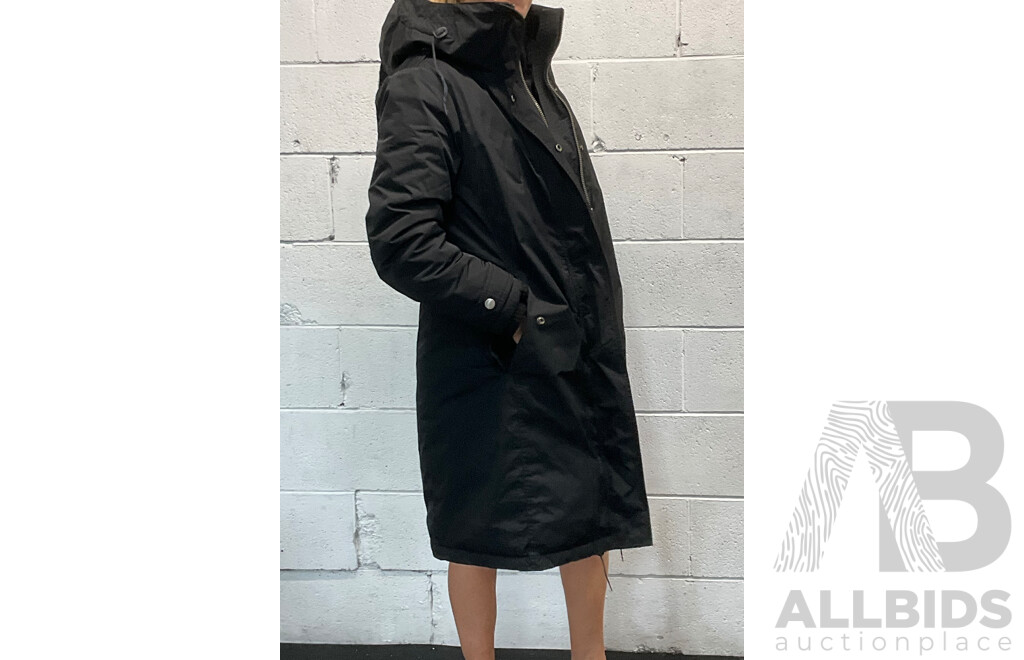 Hooded Anorak Jacket Coat Parka Branded BURBERRY
