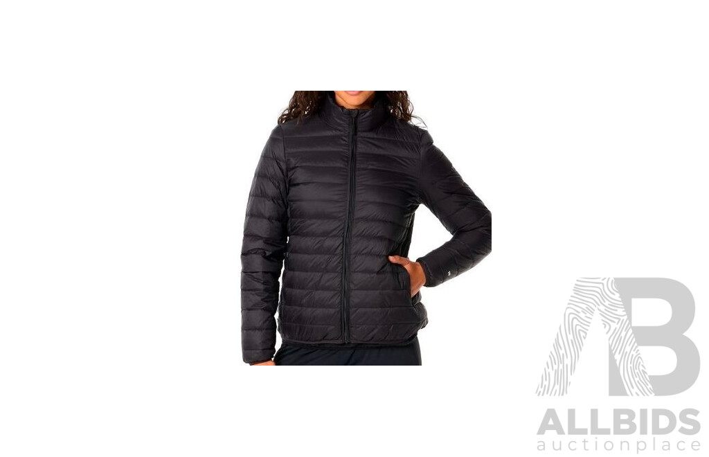 CAPE Women's Eco Lite Duck Down Puffer Jacket - Black Size 10