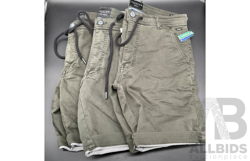 Industrie Shorts – Sizes XS & S (Lot of 3)