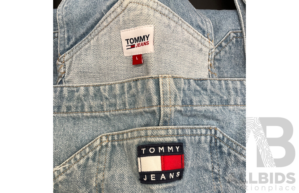 TOMMY HILFIGER Denim Dungarees  (L)