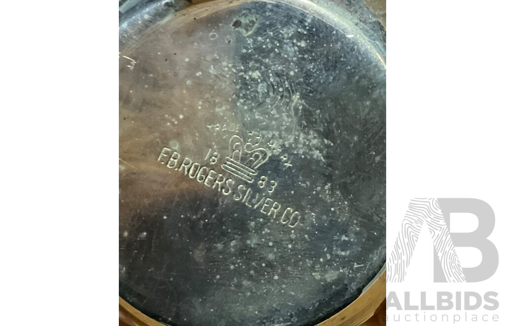 Vintage Bega Copper Fly Sprayer and Eton Hard Soldered Milk Jar & F.B.Rogers Silver-Plate Cream,Sugar Pot and More