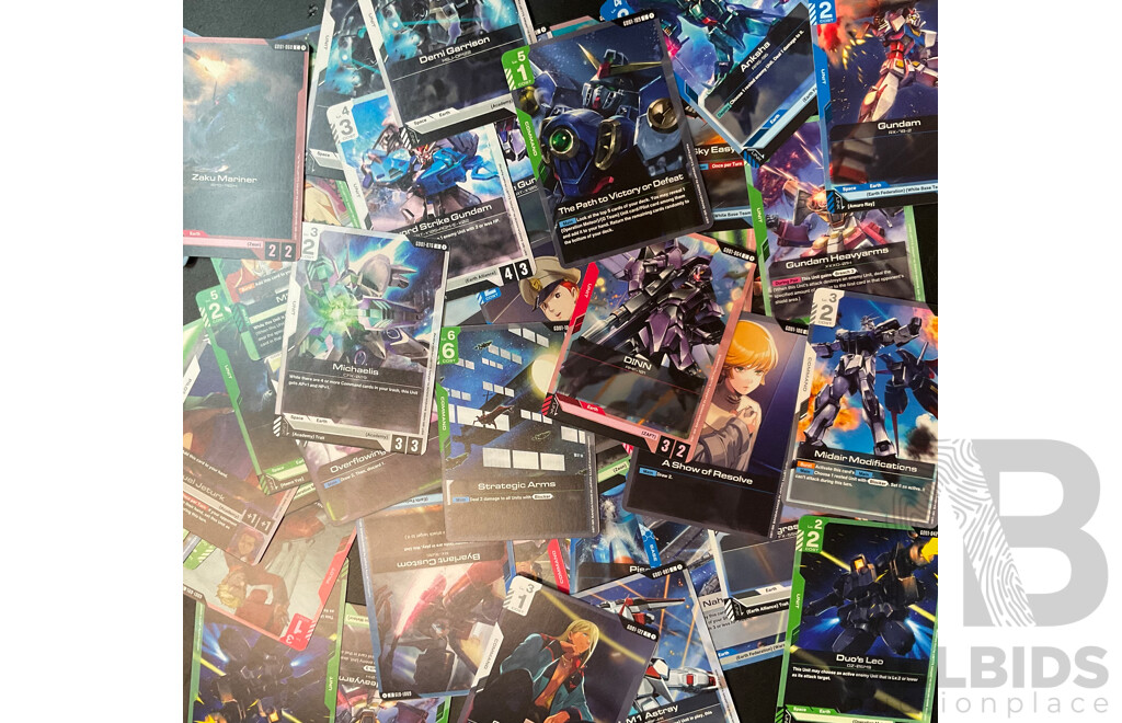 Gundam Trading Card Game - C,U Cards More Than 900 Cards