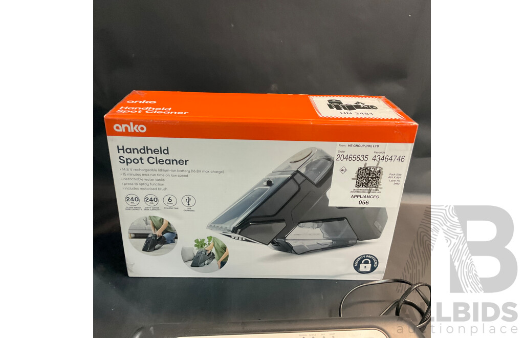 Anko Handheld Spot Cleaner & LAICA Vacuum Sealer