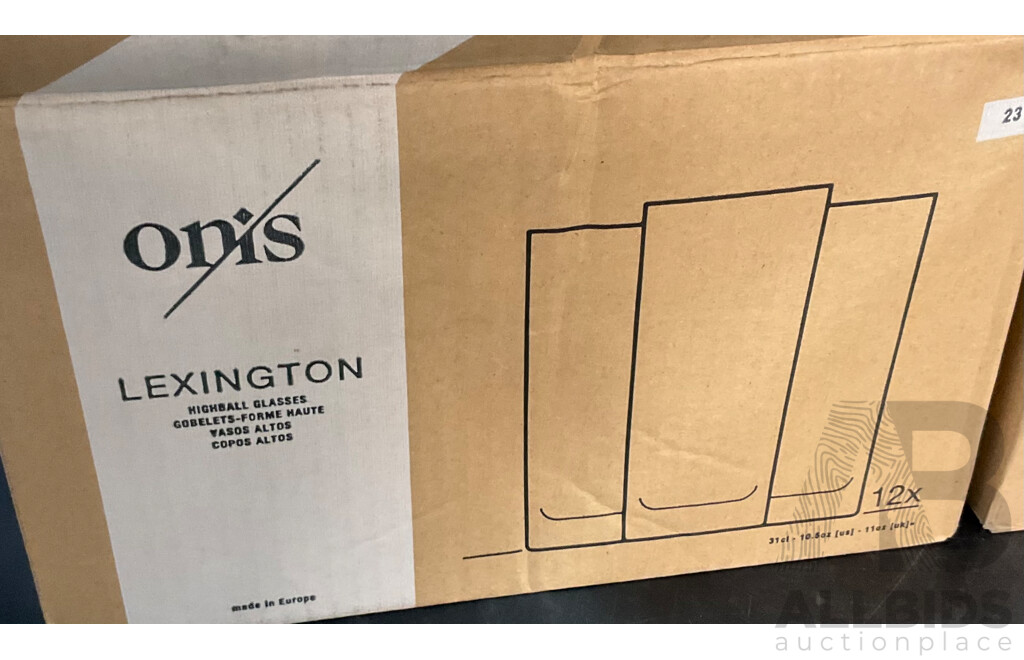 Onis Lexington Highball Glasses - Lot of 36