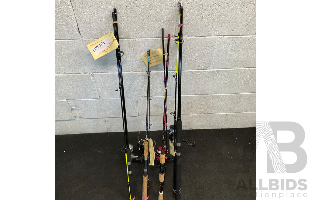 Assorted Fishing Rods - Lot of 4