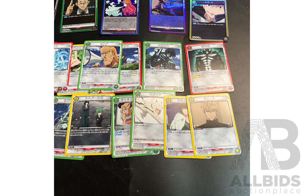 Union Arena Trading Card Game (Japanese) - Includes 42 Cards (SR, R, C)