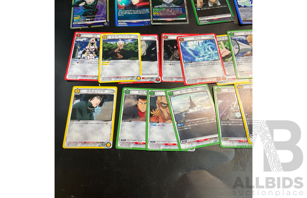 Union Arena Trading Card Game (Japanese) - Includes 42 Cards (SR, R, C)