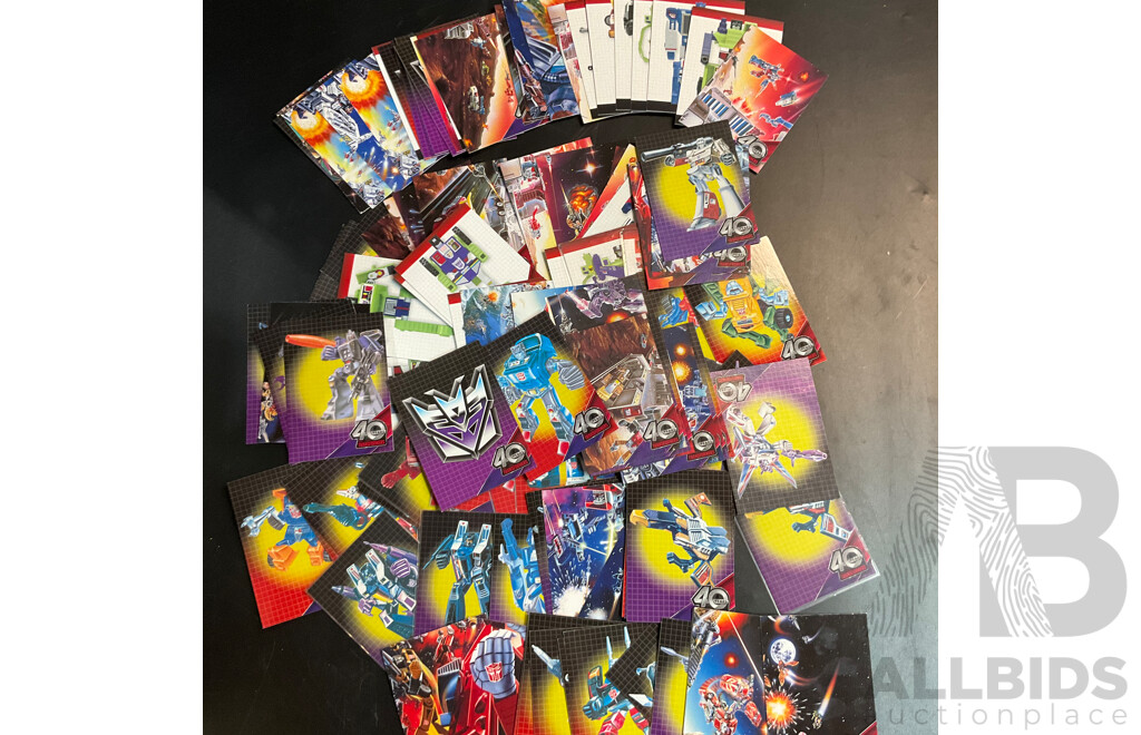 Transformers 40th Anniversary Trading Card Game - Total in 110 Cards