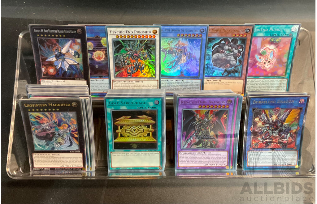 YU-GI-OH  Trading Game Cards - Total in 129 Cards