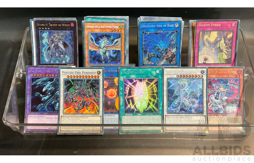 YU-GI-OH  Trading Game Cards - Total in 128 Cards