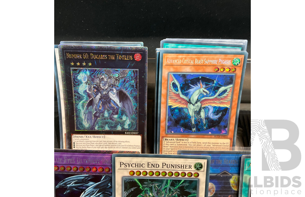 YU-GI-OH  Trading Game Cards - Total in 128 Cards