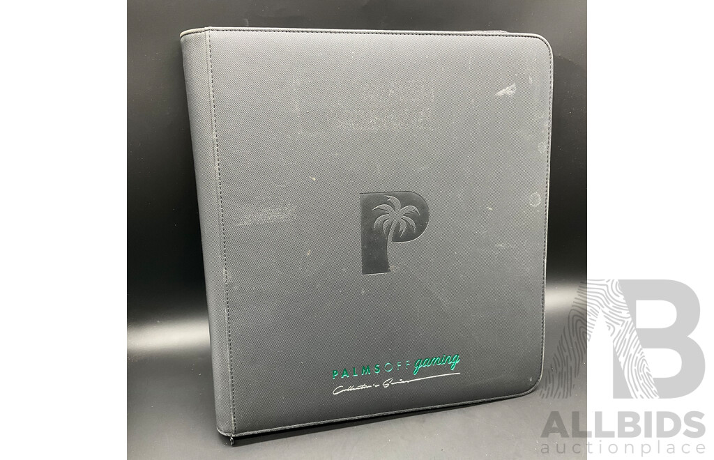 Basketball PANINI TOPPS CHROME and DONRUSS NBA Cards Collection, Vintage Cards and Palm of Gaming Collector's Card Binder