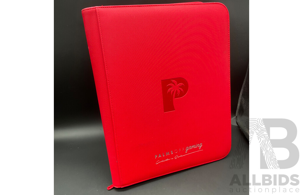 Basketball PANINI SELECT Cards Collection and Others and Palm of Gaming Collector's Card Binder