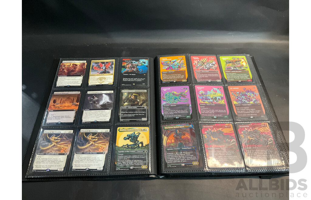 Album of Magic: The Gathering Trading Card Collection