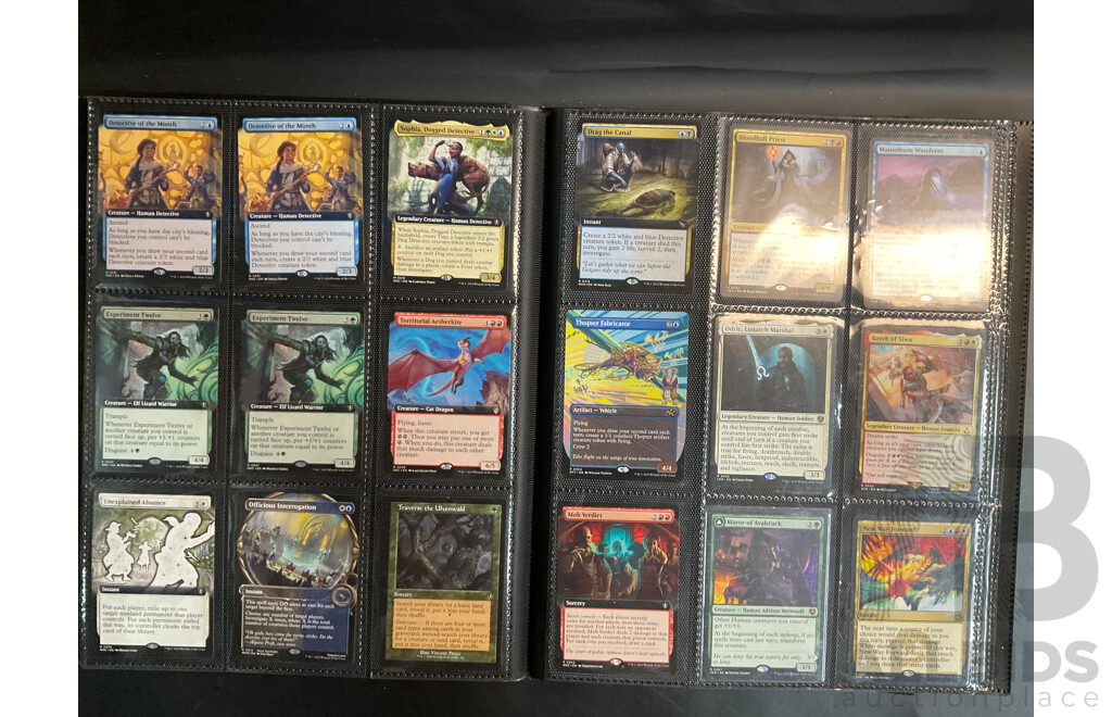Album of Magic: The Gathering Trading Card Collection