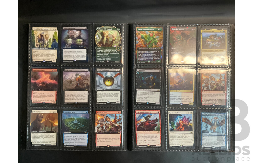 Album of Magic: The Gathering Trading Card Collection