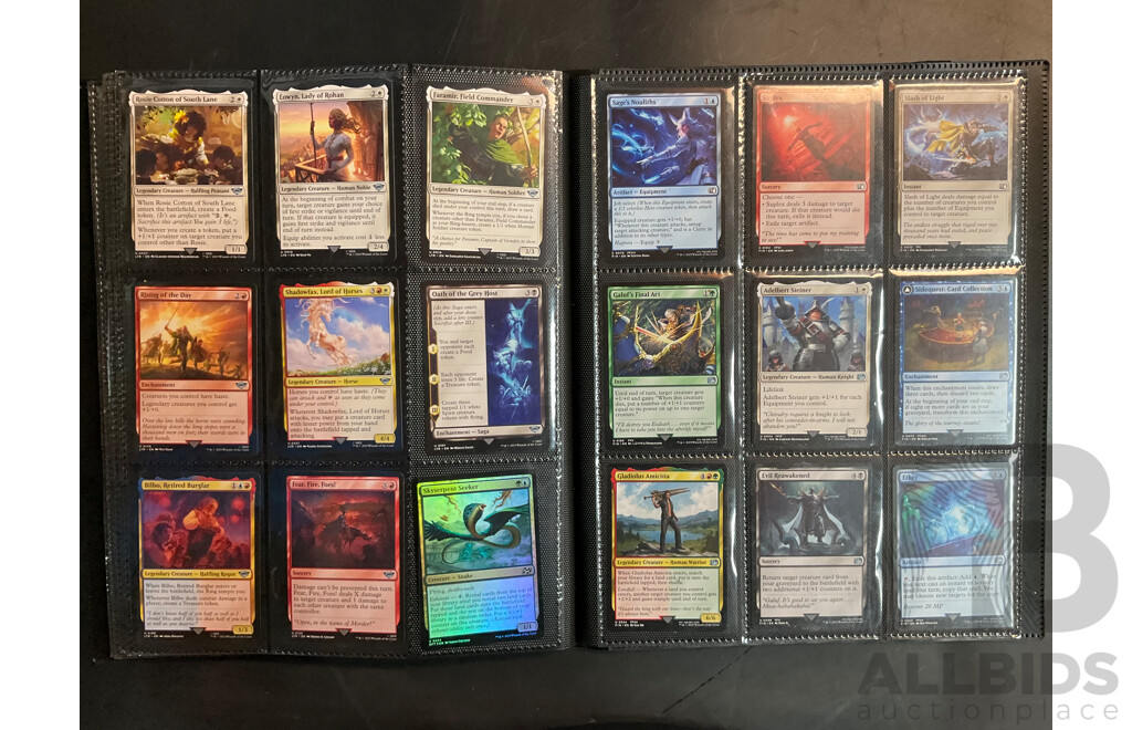 Album of Magic: The Gathering Trading Card Collection
