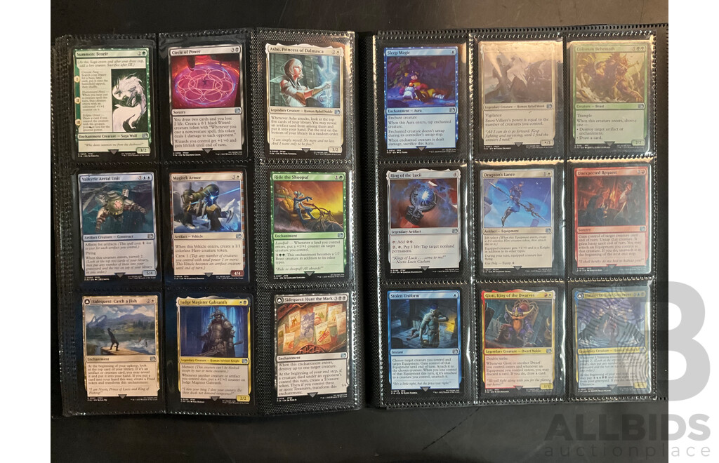 Album of Magic: The Gathering Trading Card Collection
