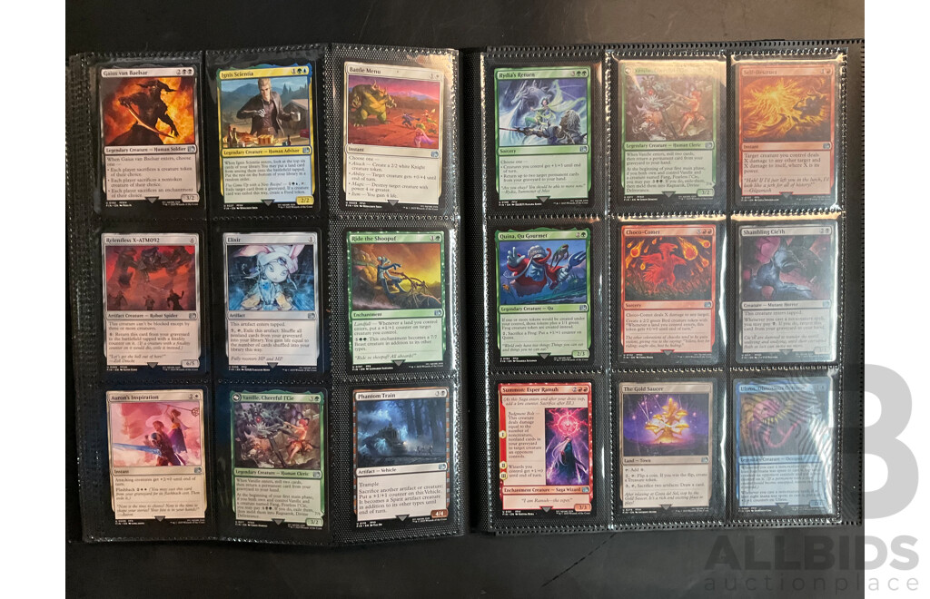 Album of Magic: The Gathering Trading Card Collection