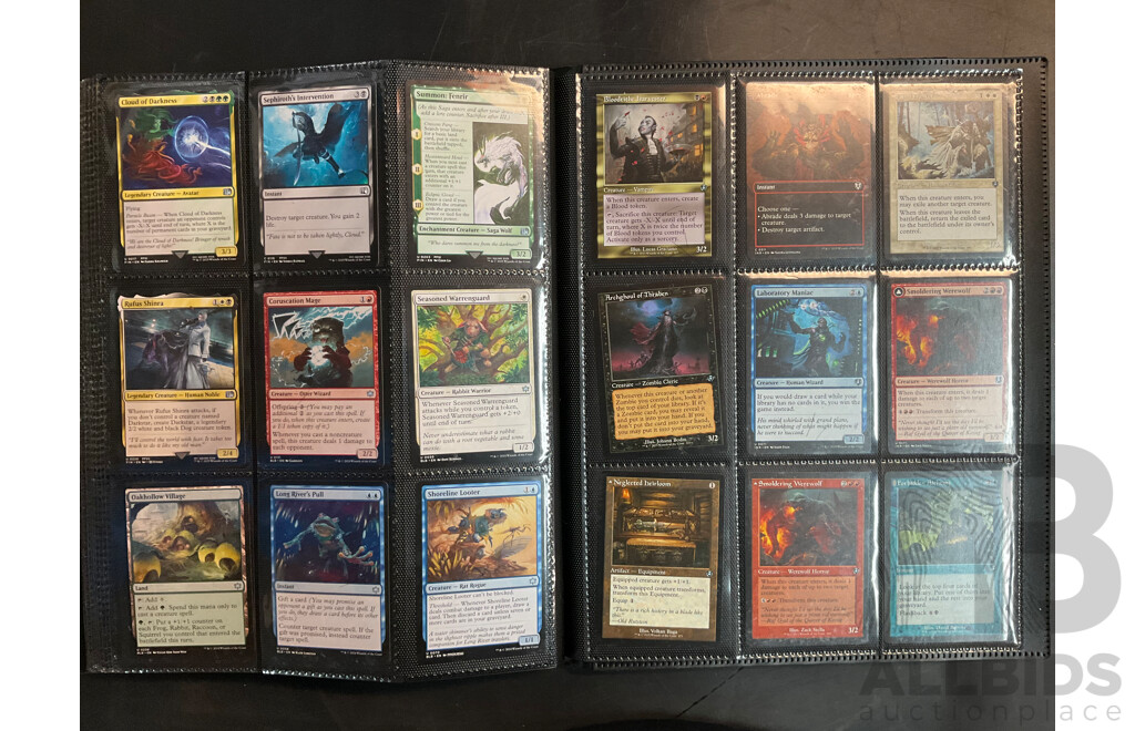 Album of Magic: The Gathering Trading Card Collection
