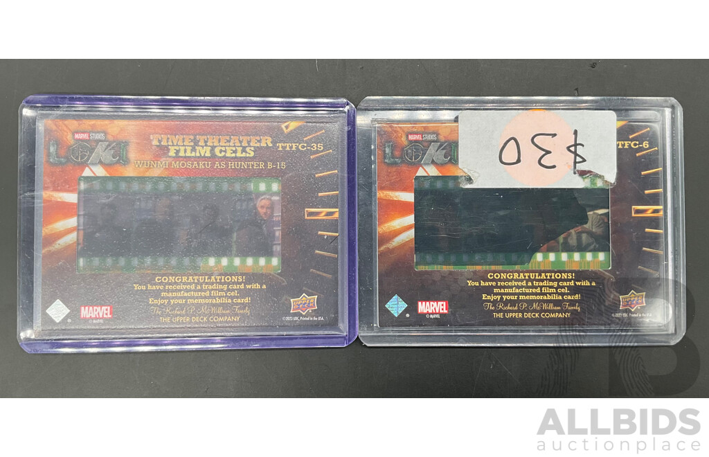 2023 Loki Theatre Film Cells Hunter B-15 & Casey