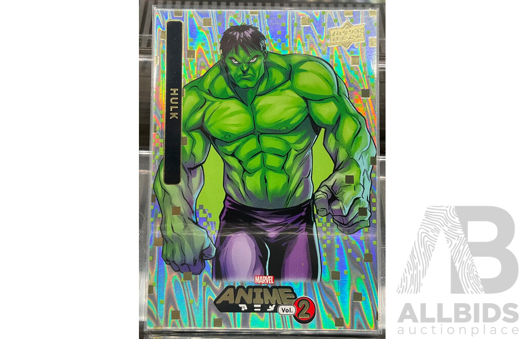 2023 Upper Deck Marvel Anime Vol.2 Hulk Japanese Mega Moon #33