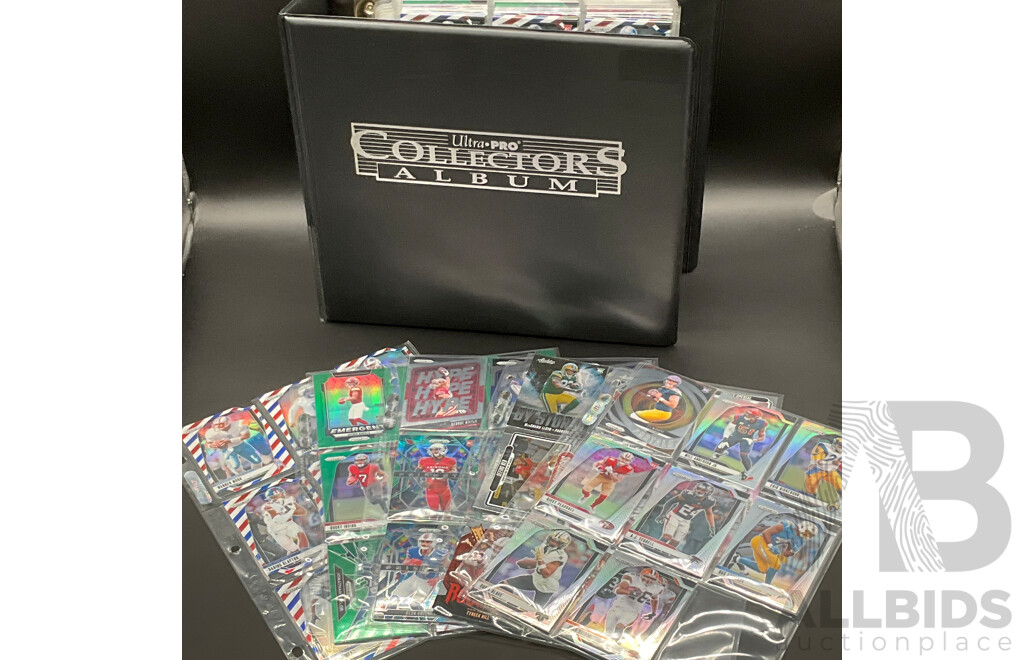 NFL PANINI Prizm, Absolute Football Cards and ULTIMATE PRO Collectors Album