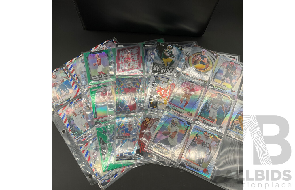 NFL PANINI Prizm, Absolute Football Cards and ULTIMATE PRO Collectors Album